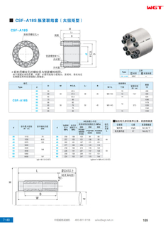 Распорная муфта CSF-A18S (с высоким крутящим моментом)